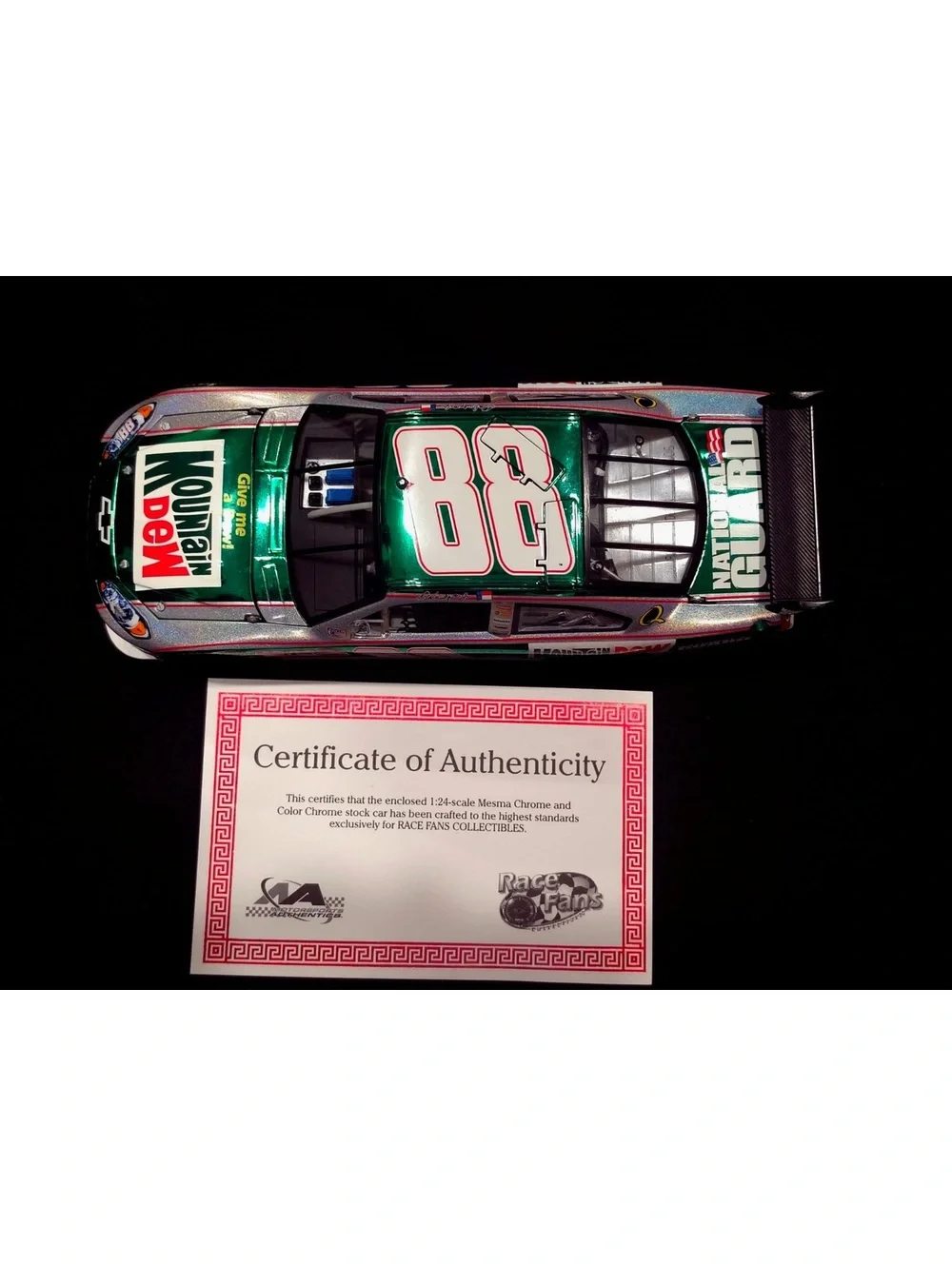 Dale Earnhardt Jr. #88 Mountain Dew Retro 2008 Impala SS 1:24 Scale Diecast Car